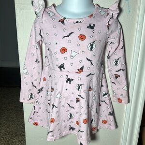 BOGO Pink Halloween Kids Dress